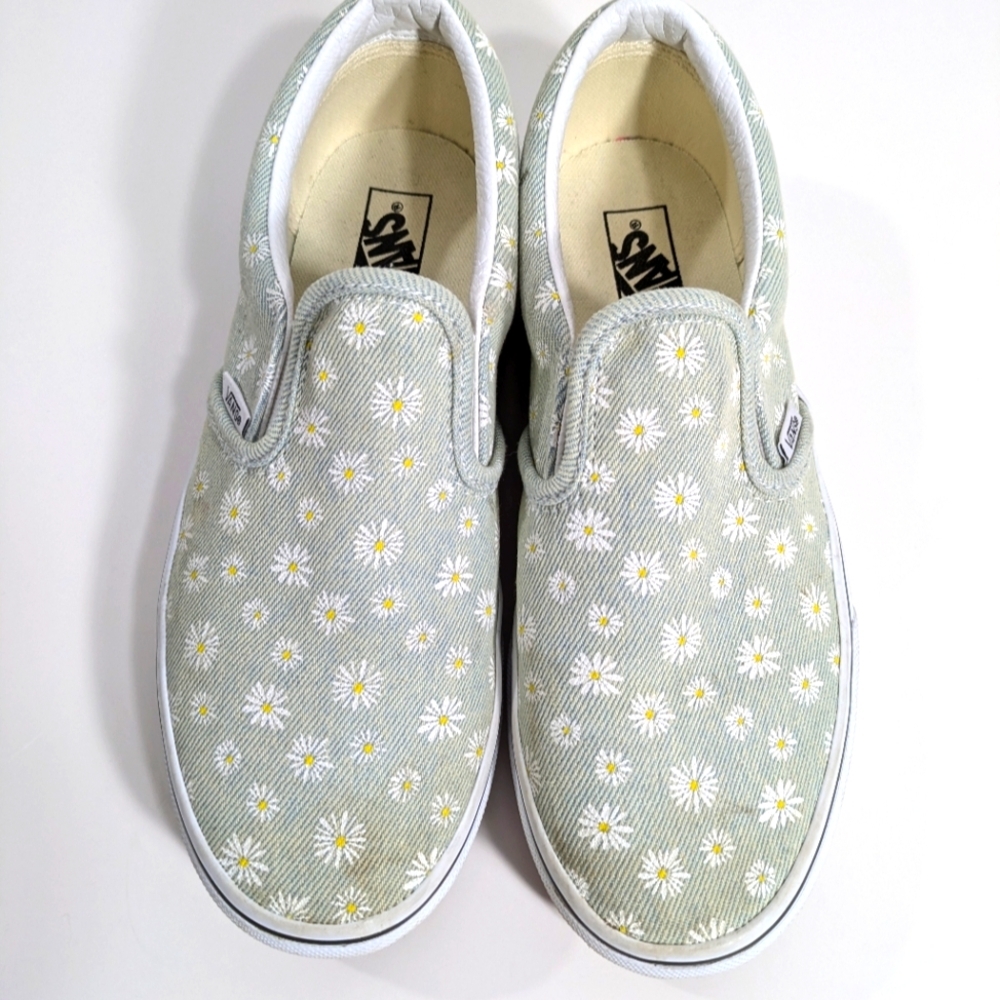 Kids Slip-On Shoes with Floral Pattern